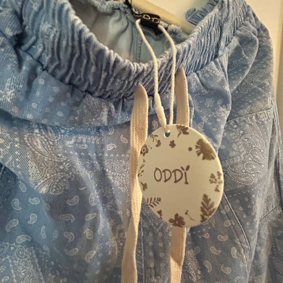 ODDY Light Blue Jogger Sweatpants with Elastic Cuffs - Picture 5 of 6